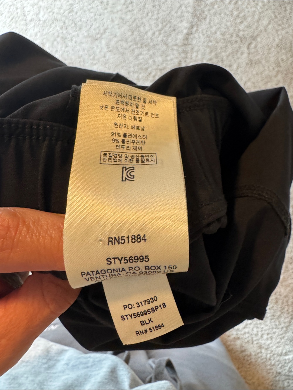 Black Women's Patagonia Fleetwith Utility Jumpsuit - Picture 7 of 7